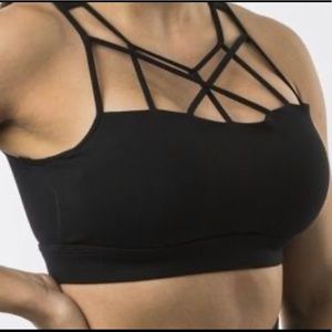 BuffBunny Caged Up Bra in Black